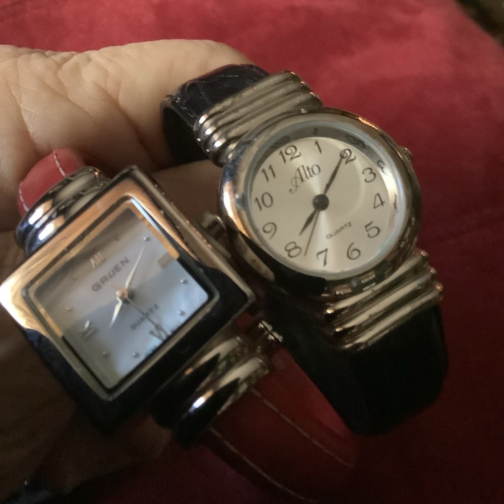 Novelty cuff watches…sold together…